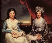 Ralph Earl Mother and her Daughter Spain oil painting artist